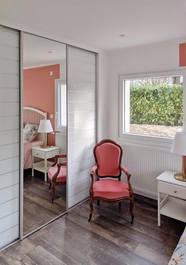 Maison Blanche En Cote De Nacre Mathieu Bagian luar foto